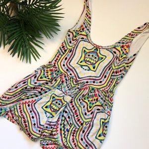 Mara Hoffman swim romper  size small